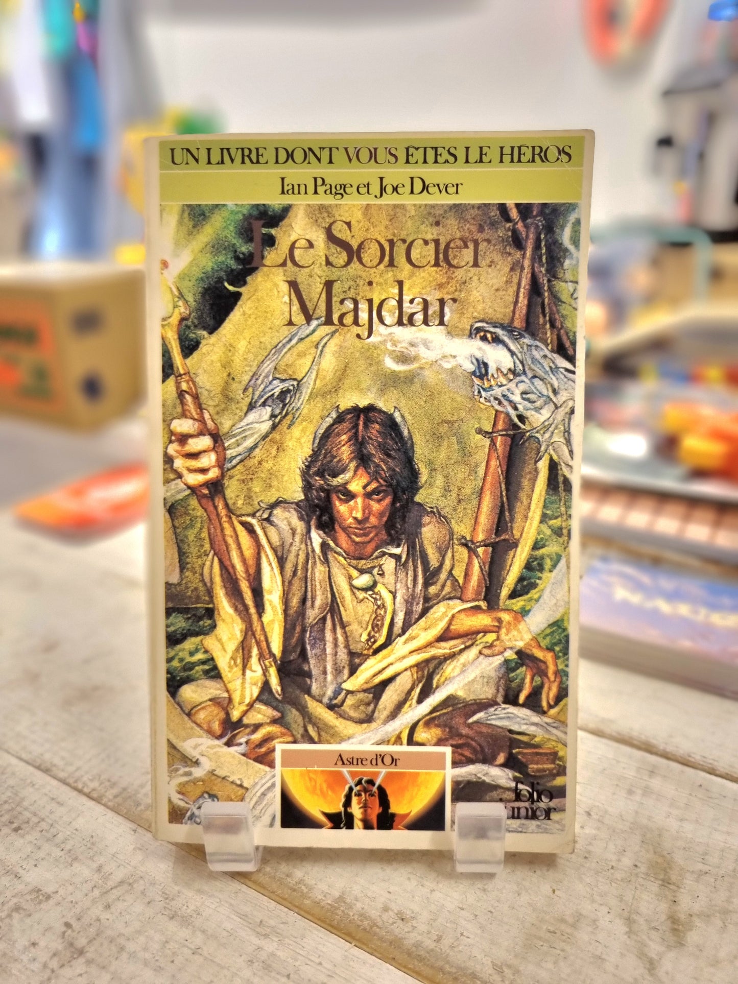 LIVRE DONT VOUS ÊTES LE HEROS : Le sorcier Majdar