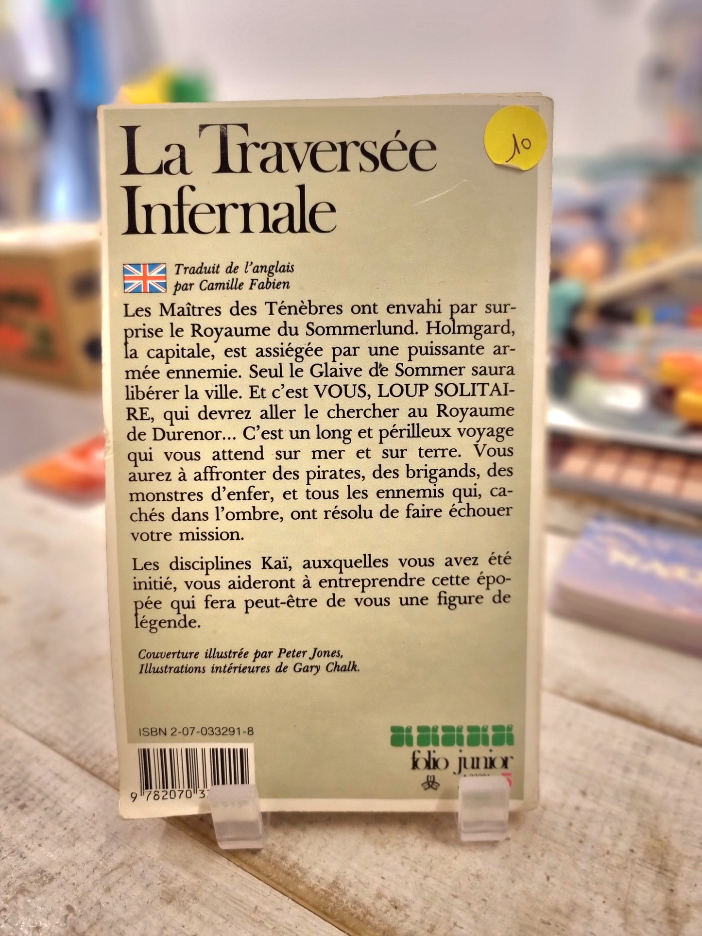 LIVRE DONT VOUS ÊTES LE HEROS : la traversée infernale