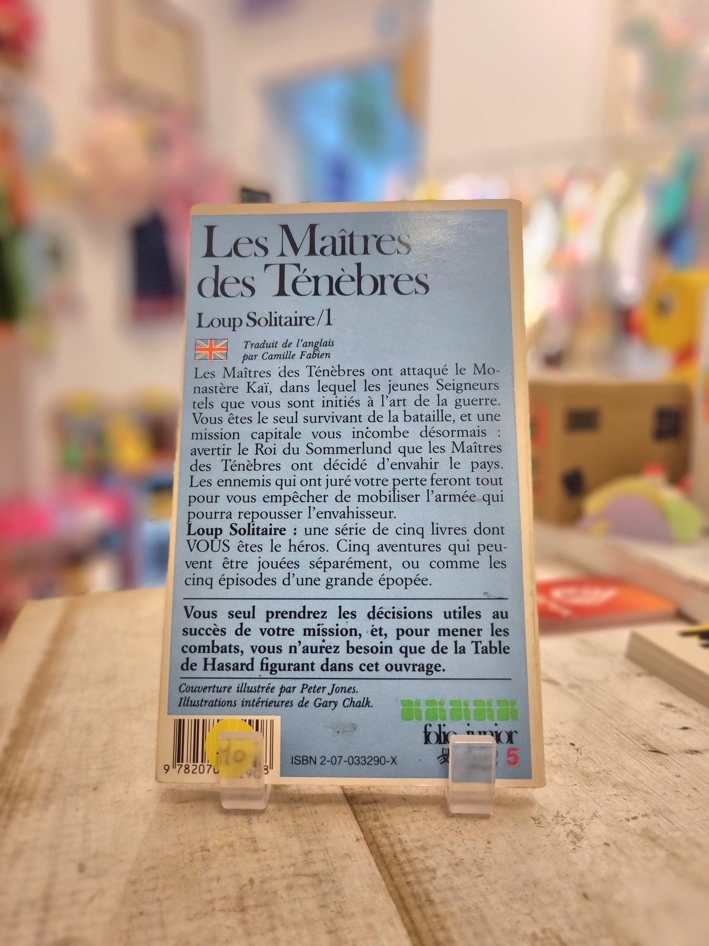 LIVRE DONT VOUS ÊTES LE HEROS : Les maitres des ténèbres