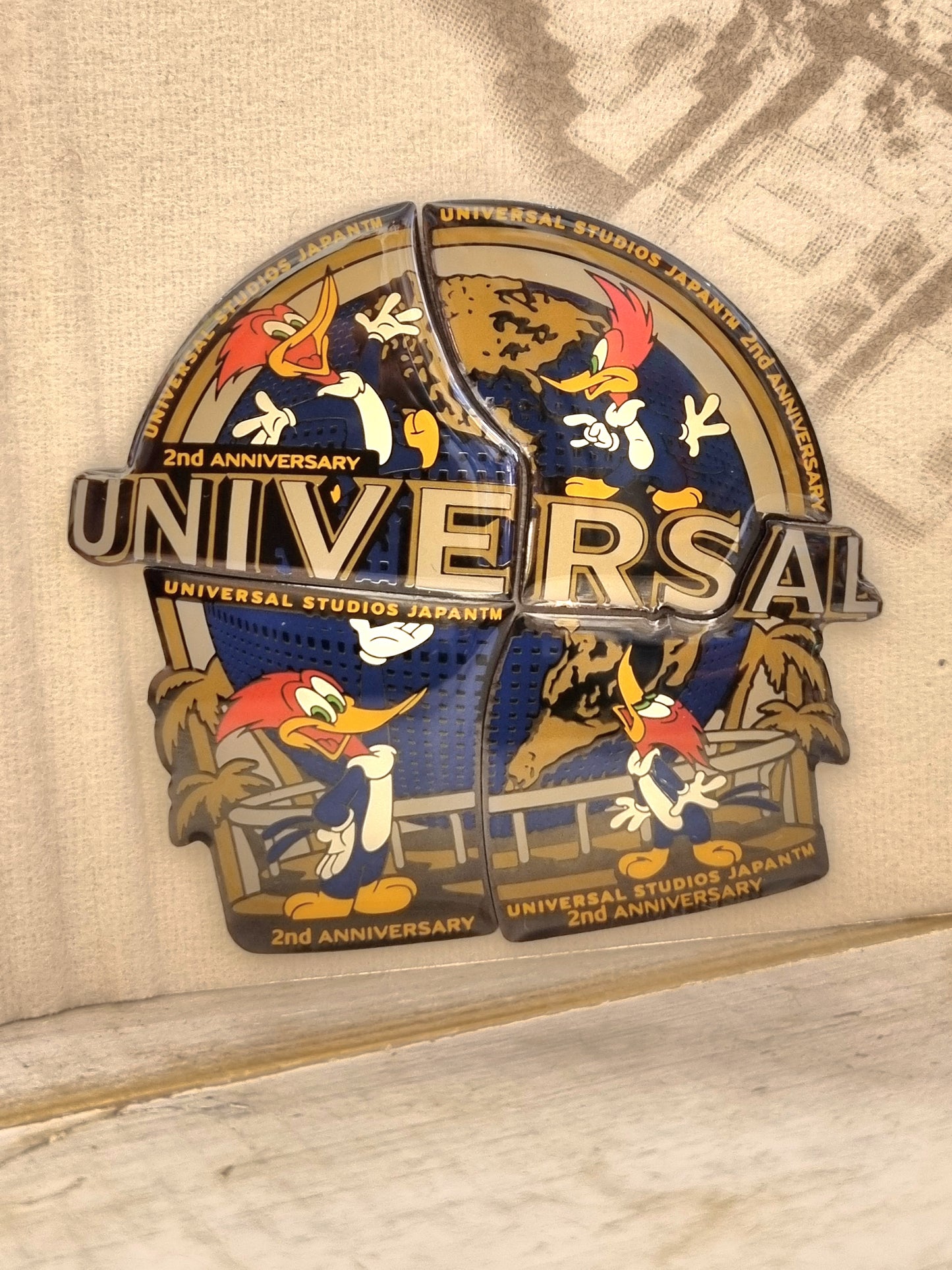 Universal Japan Pin's - Lot de 4 Woody Woodpecker