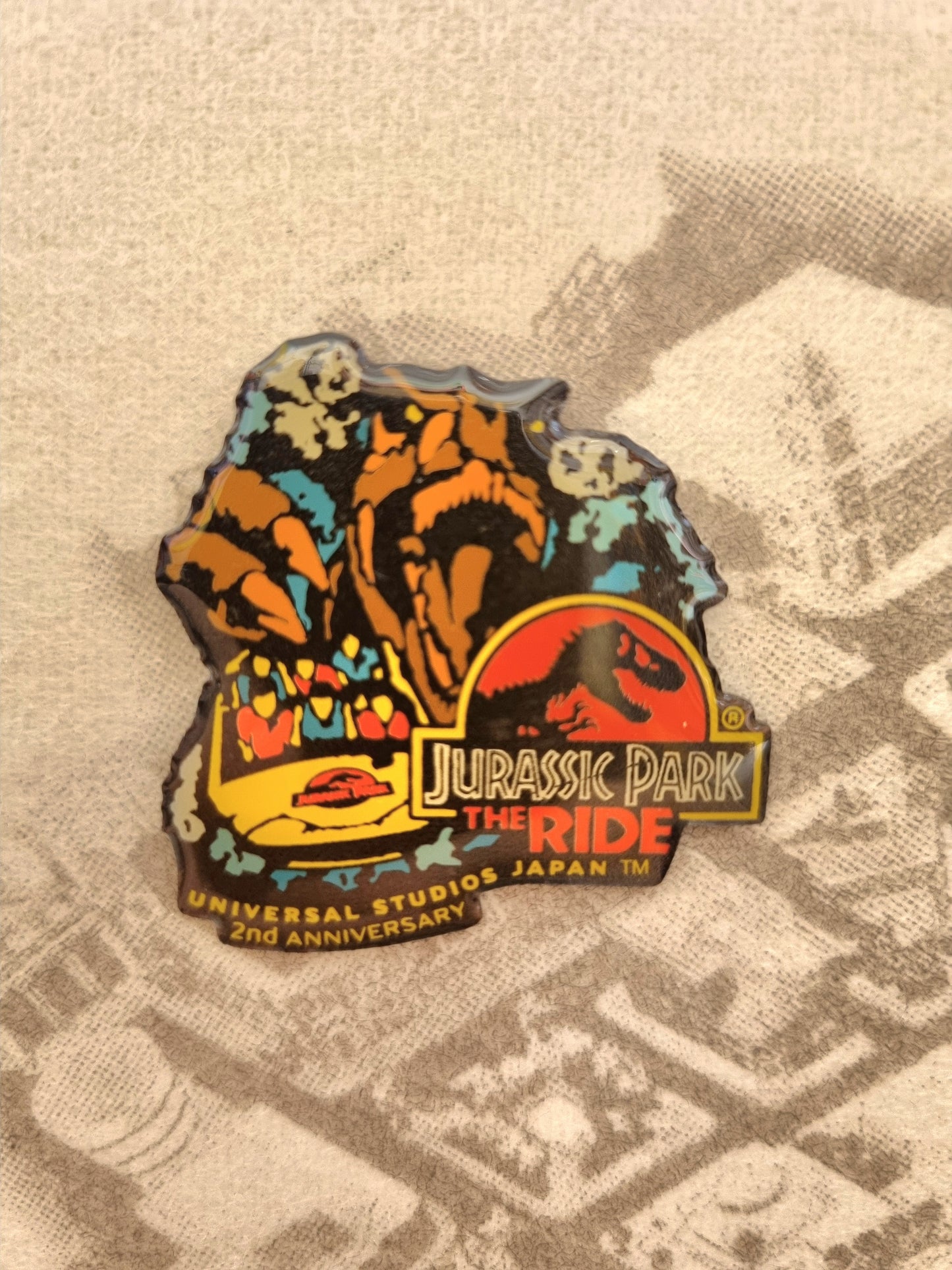 Universal Japan Pin's - Jurassic Park (The Ride) 2/2