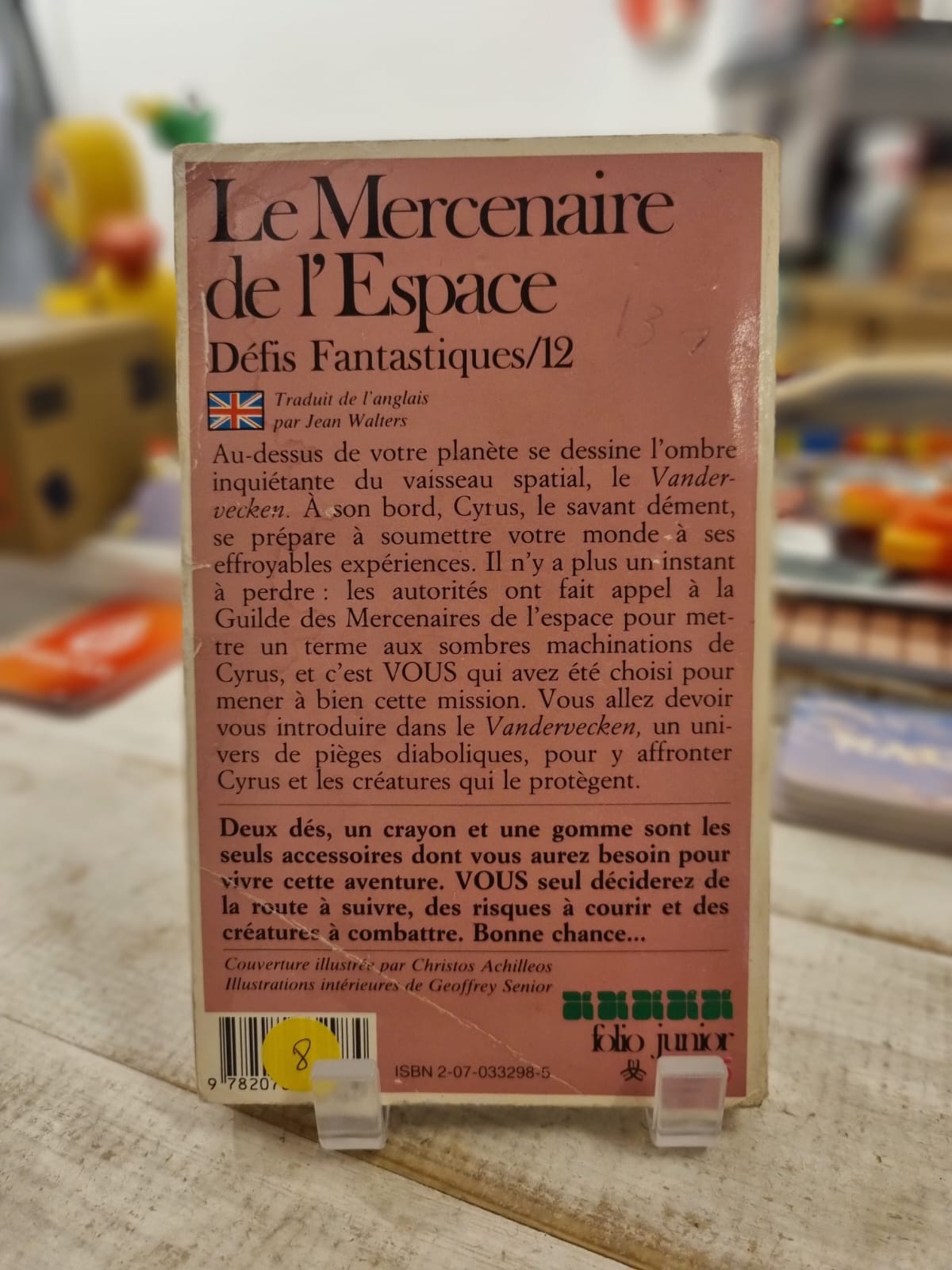 LIVRE DONT VOUS ÊTES LE HEROS : Le mercenaire de l'Espace