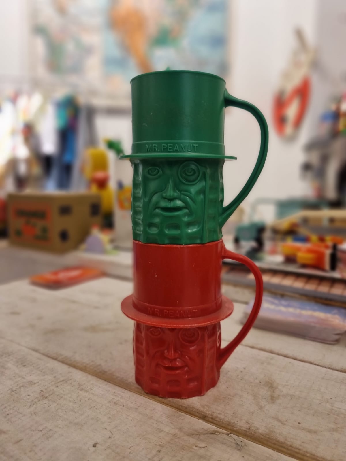 Duo tasses Mister Peanut - USA