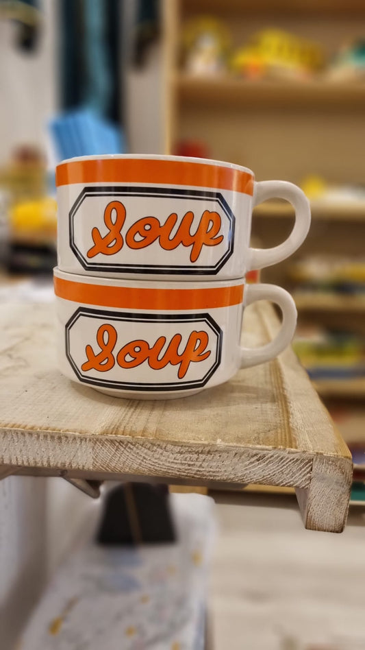 2 bols à soupe vintage