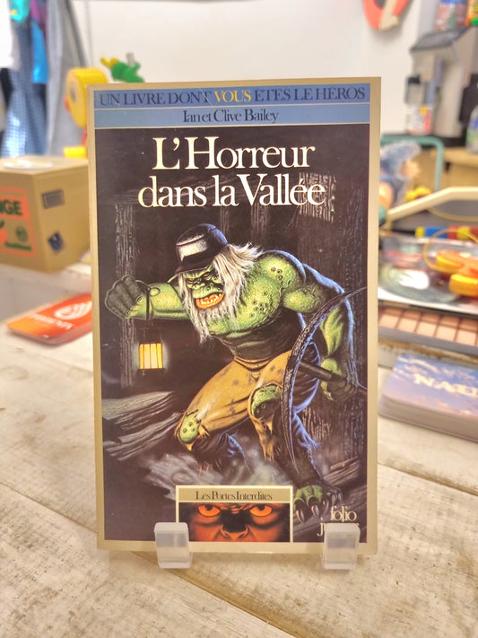 LIVRE DONT VOUS ÊTES LE HEROS : l'horreur dans la Vallée