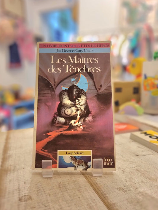 LIVRE DONT VOUS ÊTES LE HEROS : Les maitres des ténèbres
