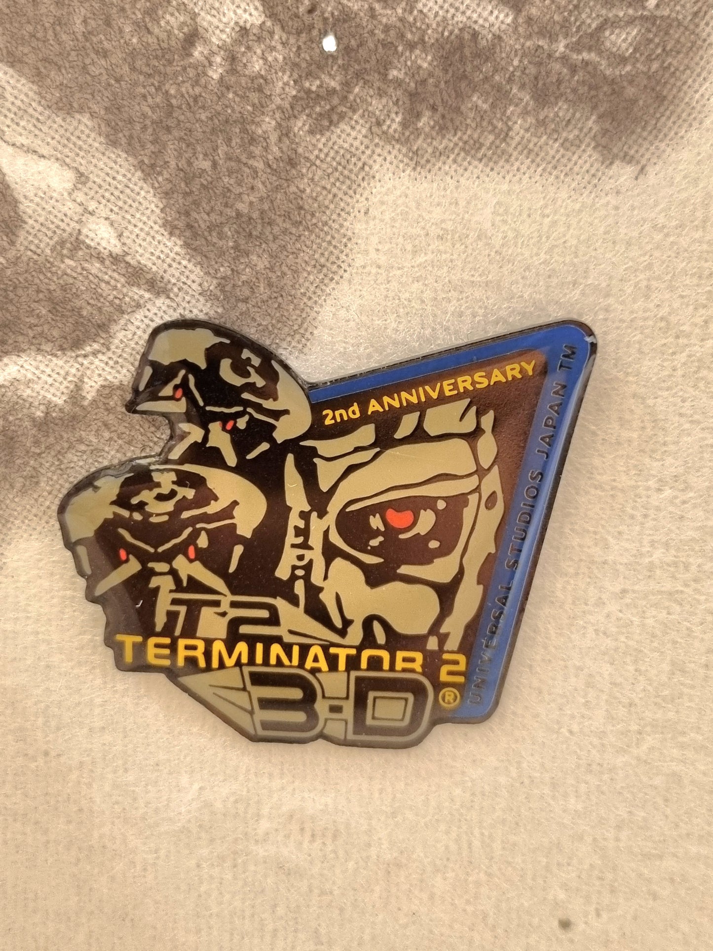 Universal Japan Pin's - Terminator 2 (3D) 1/2