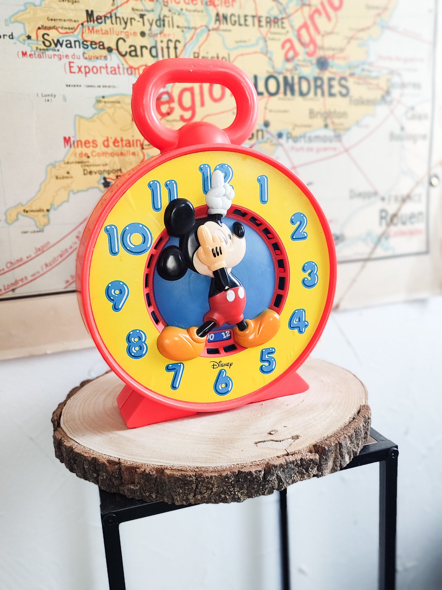 Horloge parlante Mattel Mickey 1981