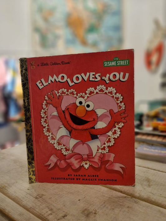 Livre Elmo Loves you (en anglais)